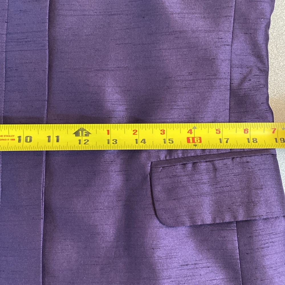 Originaux Par Pablo -  Vintage Purple trench coat. Size L - Picture 6 of 10